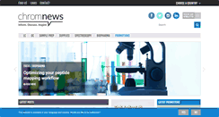 Desktop Screenshot of chromnews.com