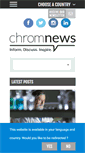 Mobile Screenshot of chromnews.com