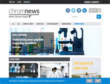 Tablet Screenshot of chromnews.com